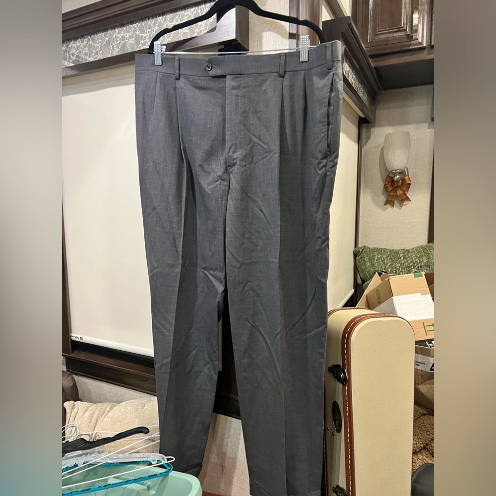 Joseph A Banks Men’s Dress Pants 40 x 30 w/ suspender buttons